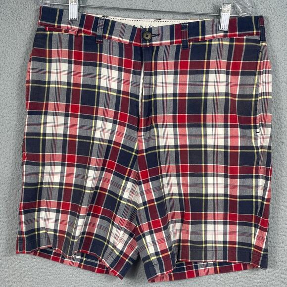 Lands' End Mens Size 34 Plaid Shorts - Picture 1 of 9